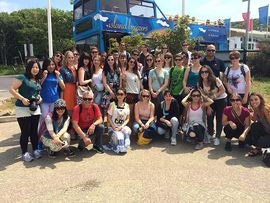 LSI - IH Portsmouth - Gruppenfoto Sprachschüler